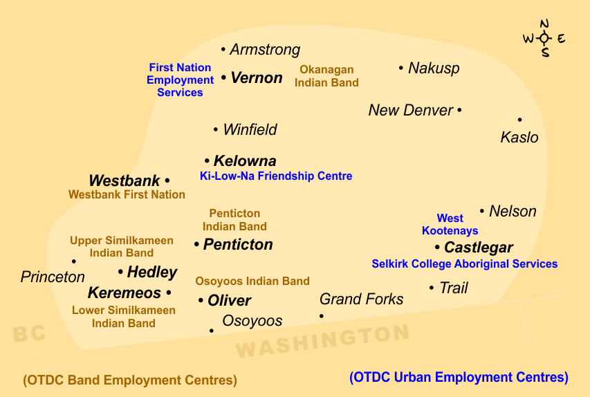 OTDC Employment Service Area Offices